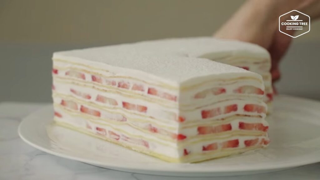 Strawberry Crepe Cake Recipe