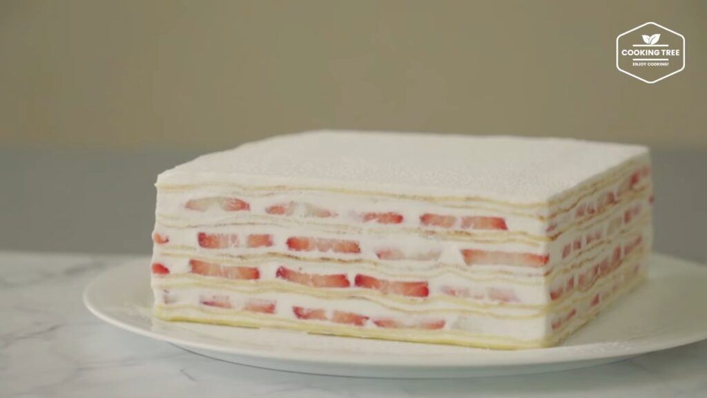 Strawberry Crepe Cake Recipe