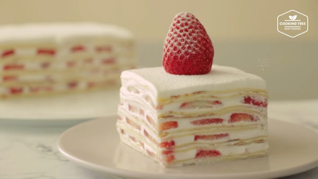 Strawberry Crepe Cake Recipe