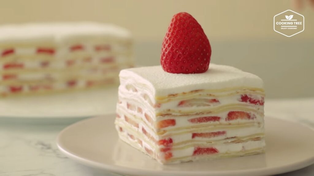 Strawberry Crepe Cake Recipe