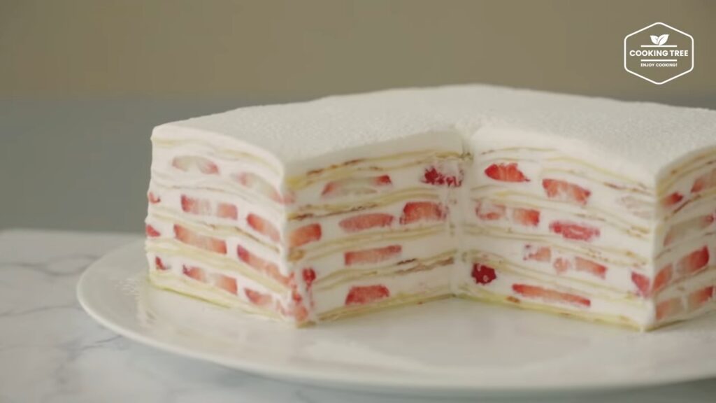 Strawberry Crepe Cake Recipe