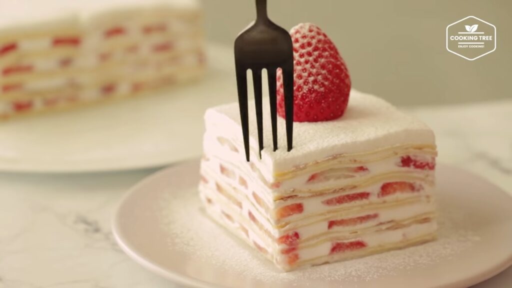 Strawberry Crepe Cake Recipe