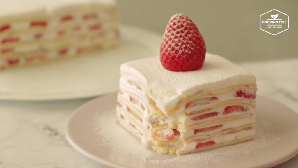 Strawberry Crepe Cake Recipe