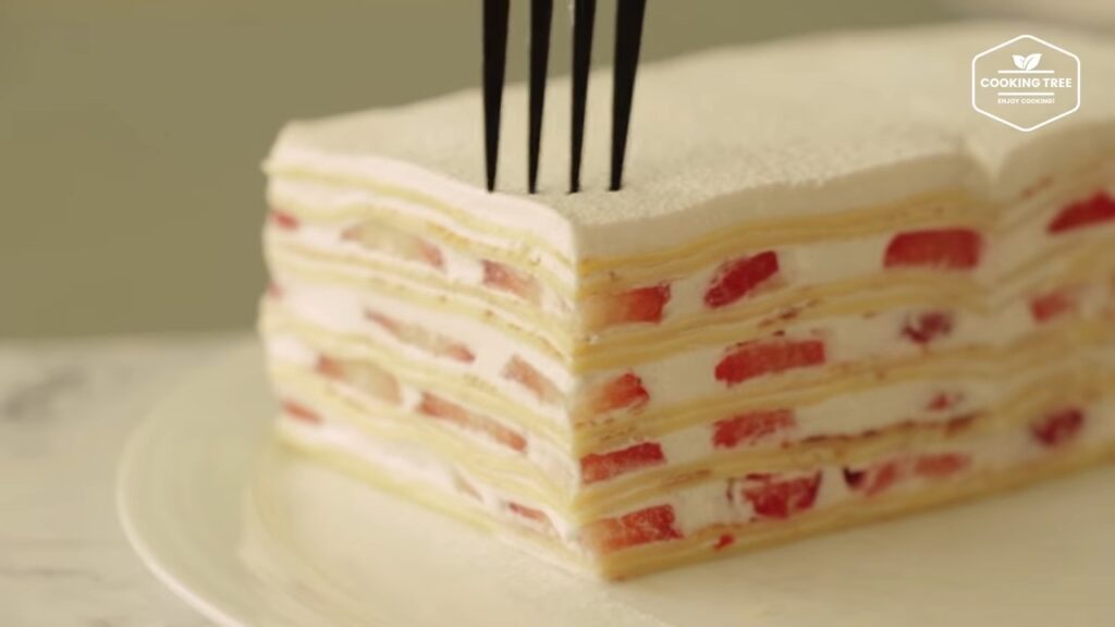 Strawberry Crepe Cake Recipe