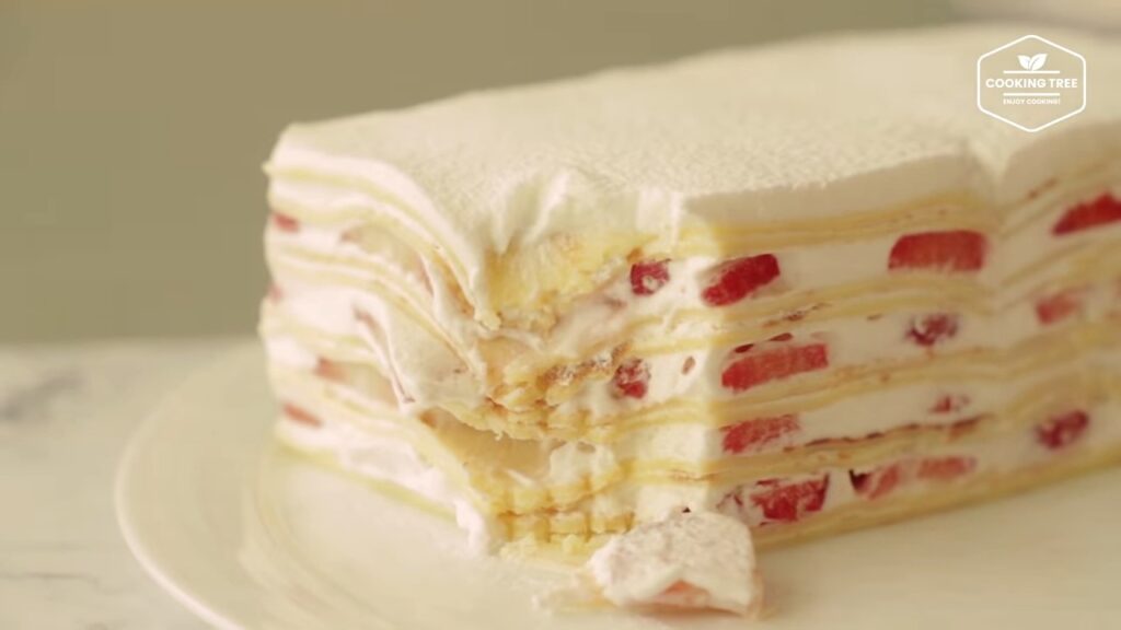 Strawberry Crepe Cake Recipe