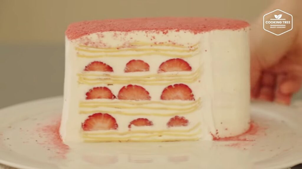 Strawberry Crepe Cake Recipe