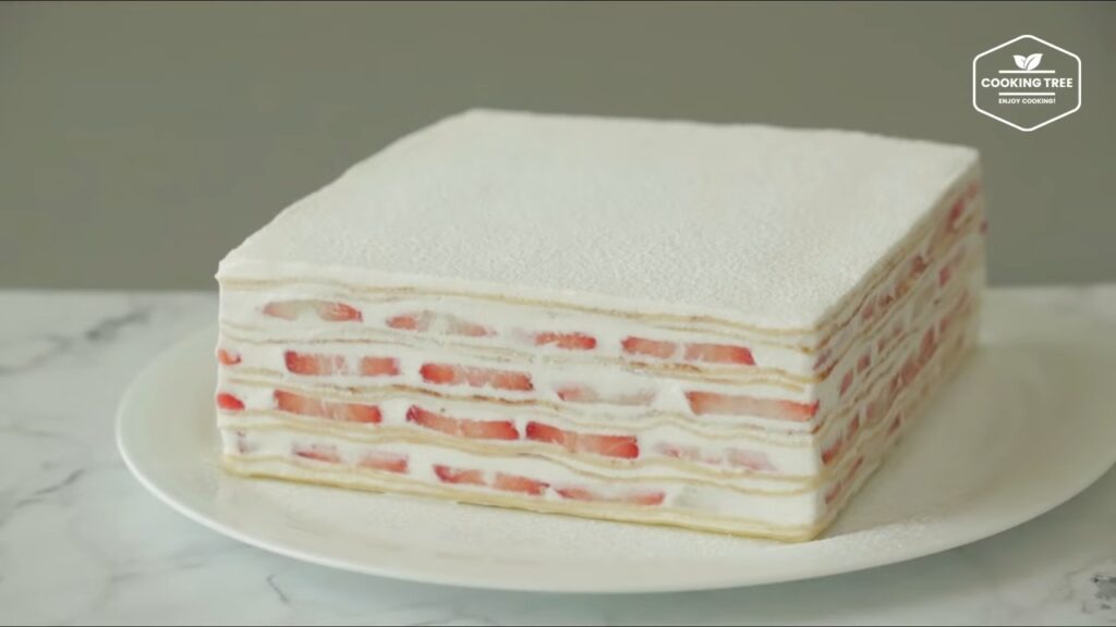 Strawberry Crepe Cake Recipe