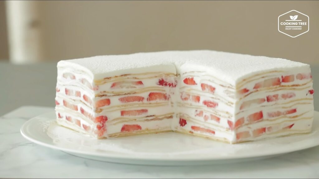 Strawberry Crepe Cake Recipe