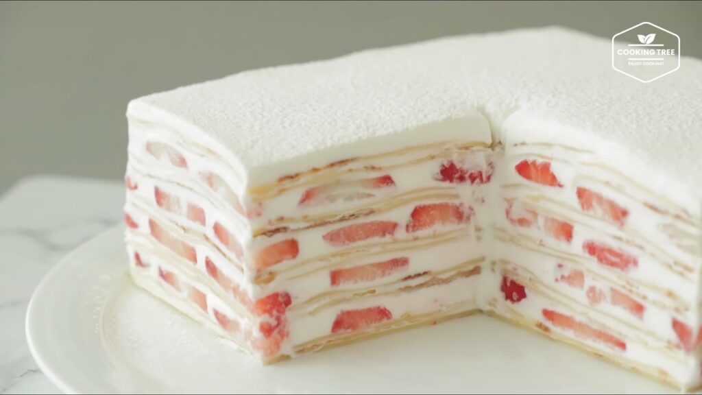 Strawberry Crepe Cake Recipe