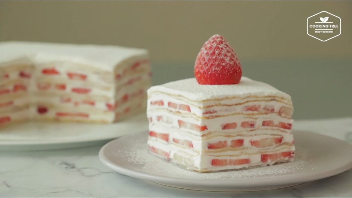 Strawberry Crepe Cake Recipe