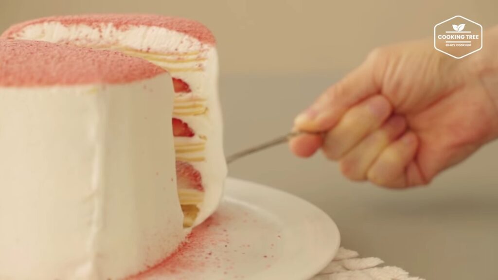 Strawberry Crepe Cake Recipe