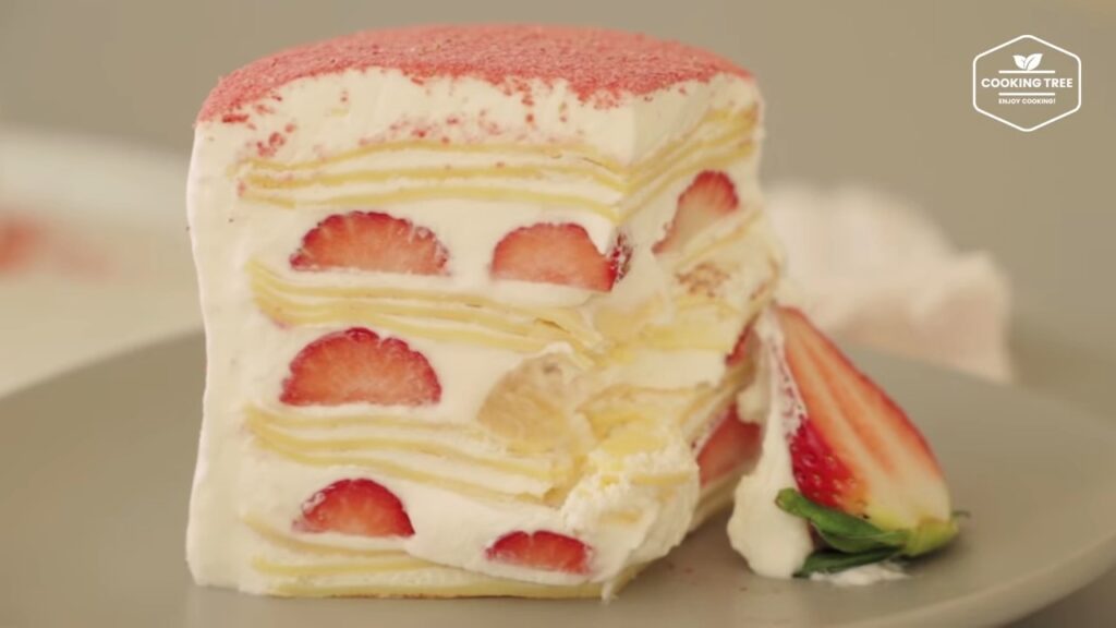 Strawberry Crepe Cake Recipe