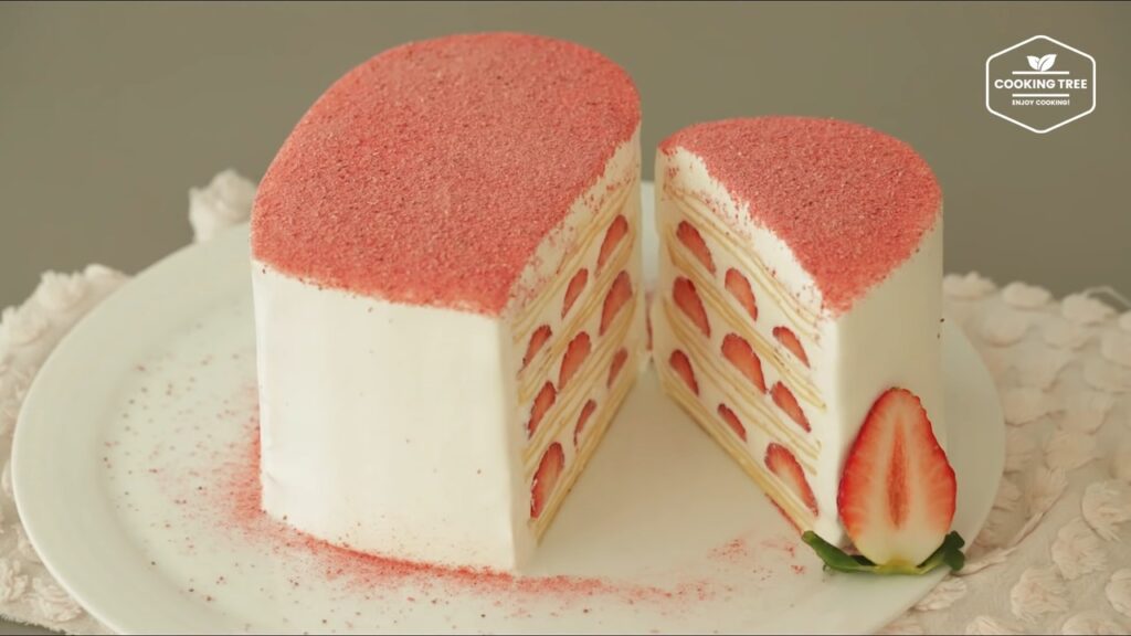 Strawberry Crepe Cake Recipe