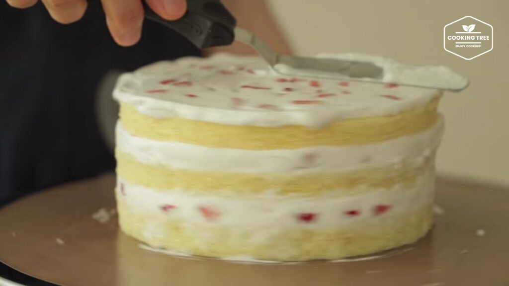 Strawberry cake Recipe Cooking tree