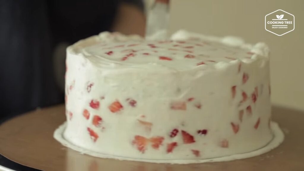 Strawberry cake Recipe Cooking tree