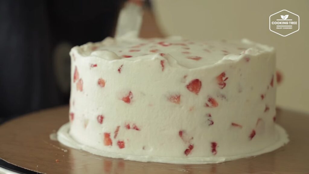 Strawberry cake Recipe Cooking tree