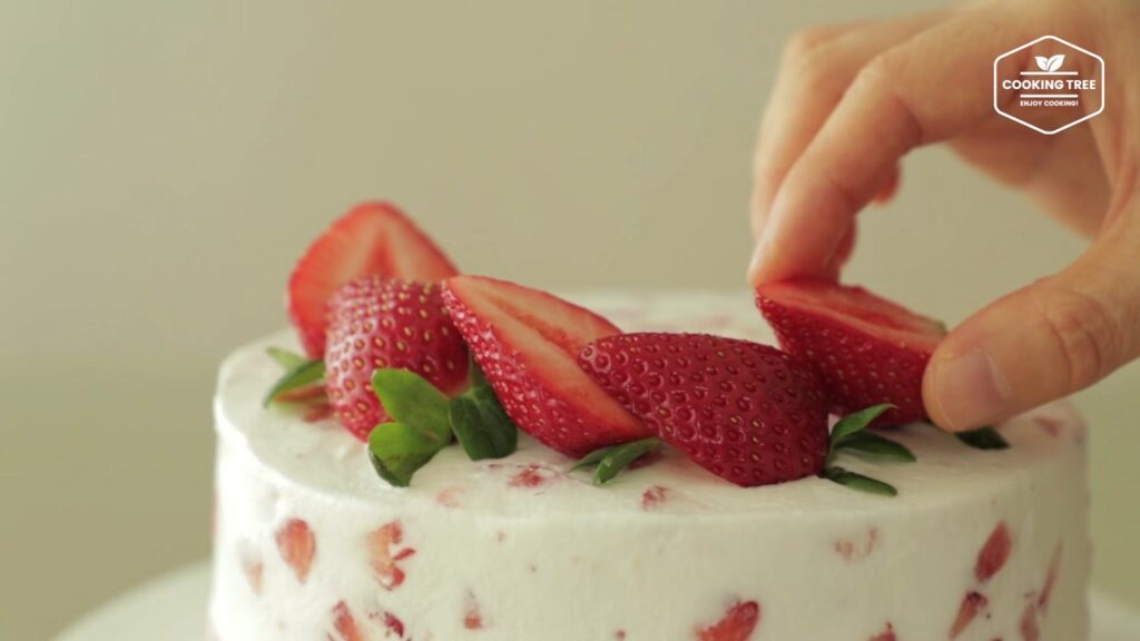Strawberry cake Recipe Cooking tree