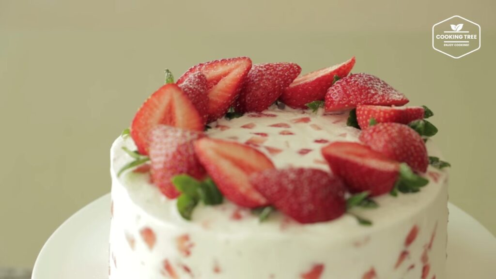 Strawberry cake Recipe Cooking tree
