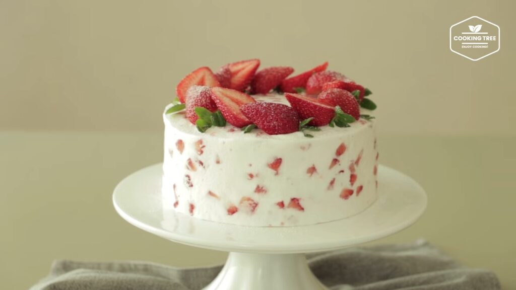 Strawberry cake Recipe Cooking tree