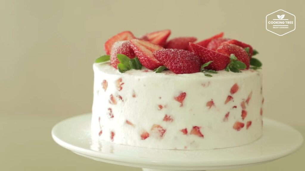 Strawberry cake Recipe Cooking tree