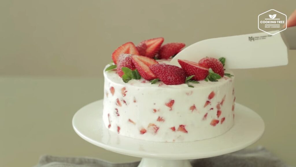 Strawberry cake Recipe Cooking tree