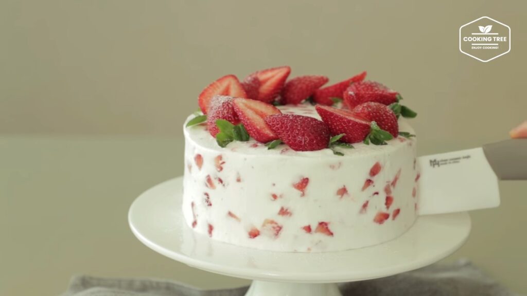 Strawberry cake Recipe Cooking tree