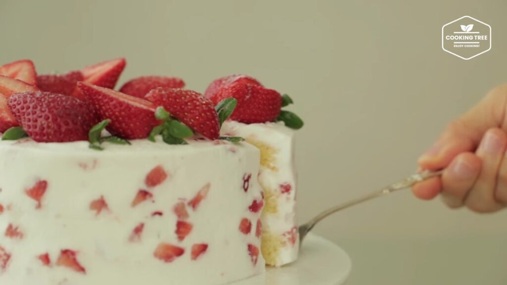 Strawberry cake Recipe Cooking tree