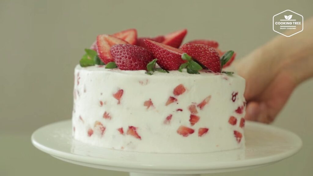 Strawberry cake Recipe Cooking tree