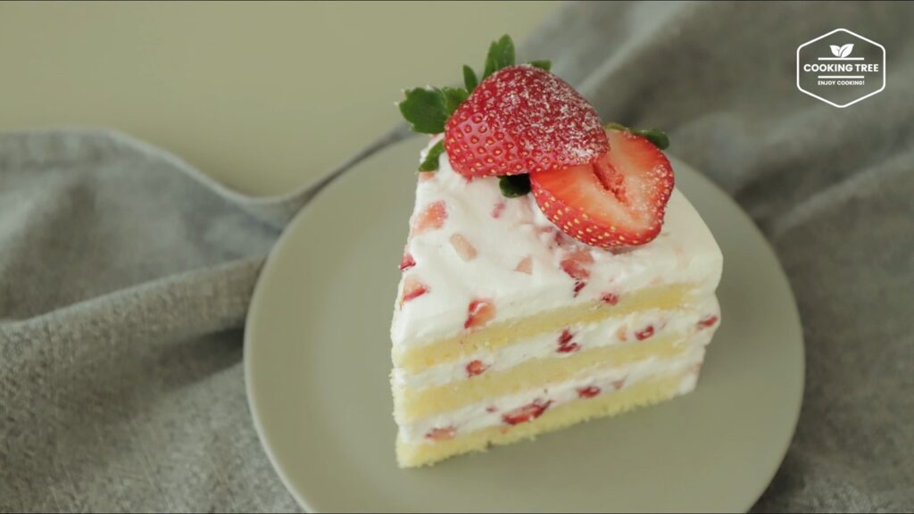 Strawberry cake Recipe Cooking tree