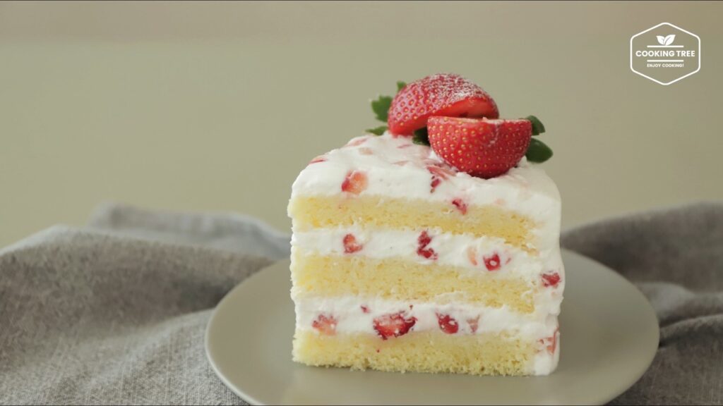 Strawberry cake Recipe Cooking tree