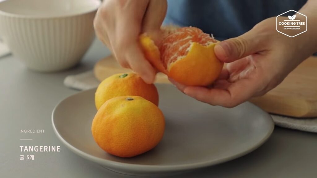 Tangerine yogurt mousse cake Recipe Cooking tree