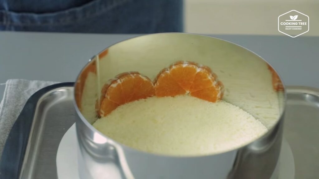 Tangerine yogurt mousse cake Recipe Cooking tree