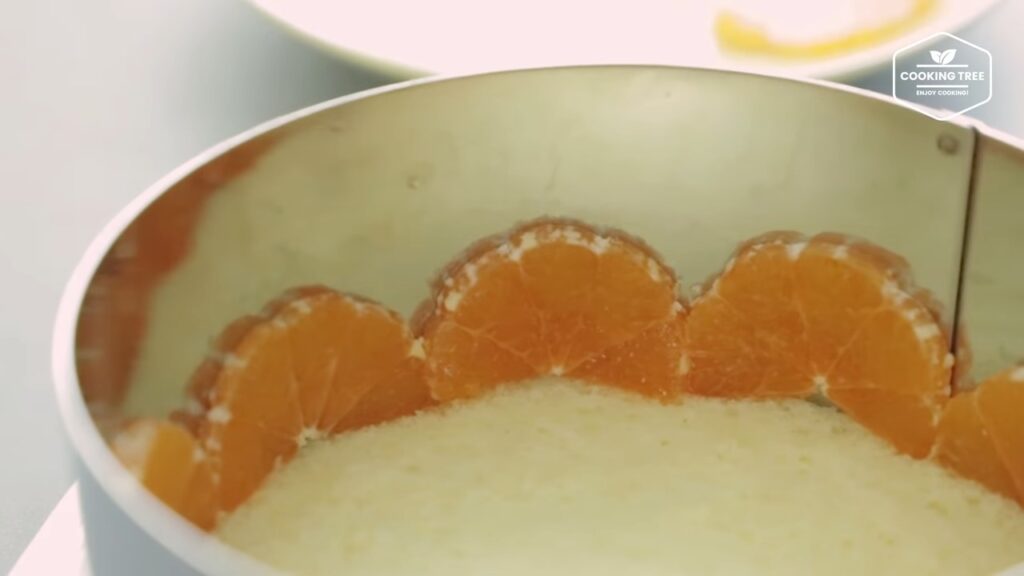 Tangerine yogurt mousse cake Recipe Cooking tree