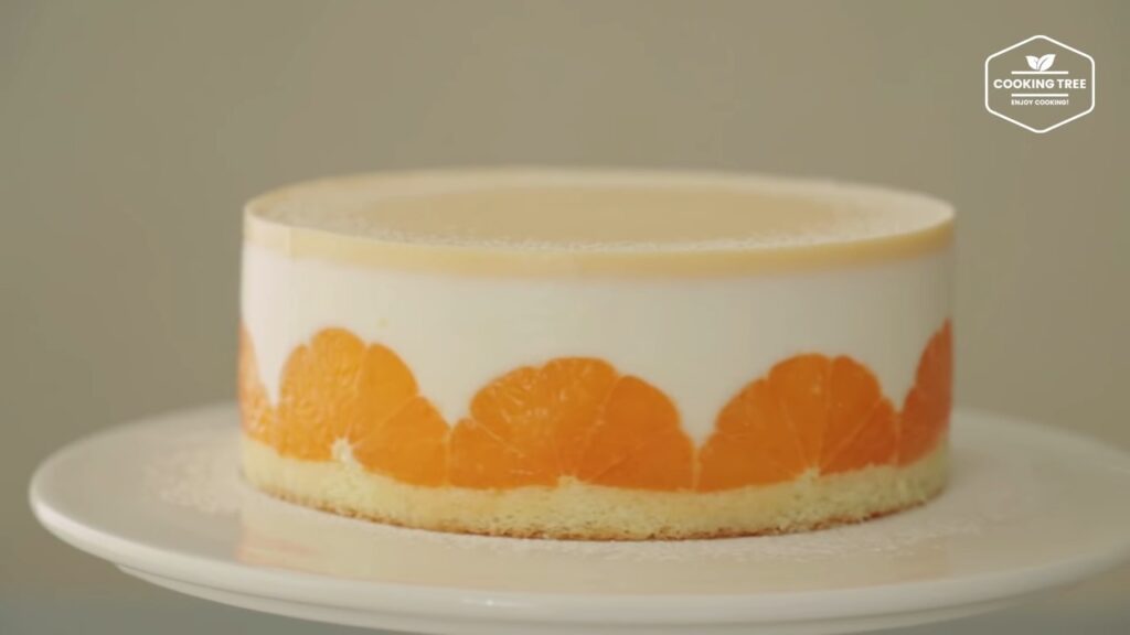 Tangerine yogurt mousse cake Recipe Cooking tree