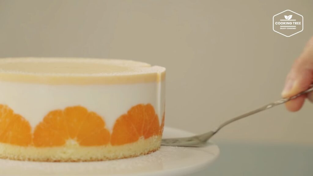 Tangerine yogurt mousse cake Recipe Cooking tree