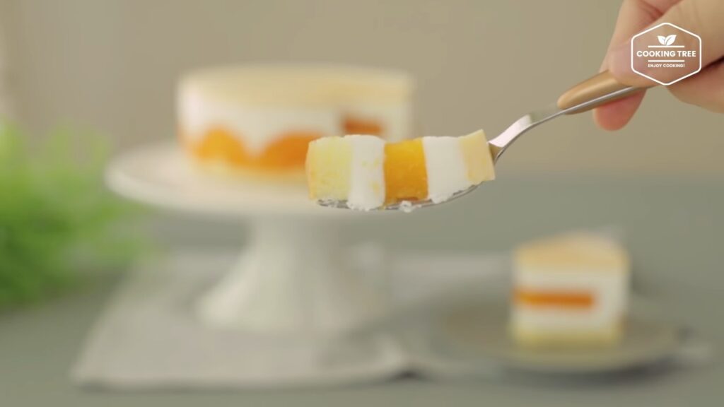 Tangerine yogurt mousse cake Recipe Cooking tree