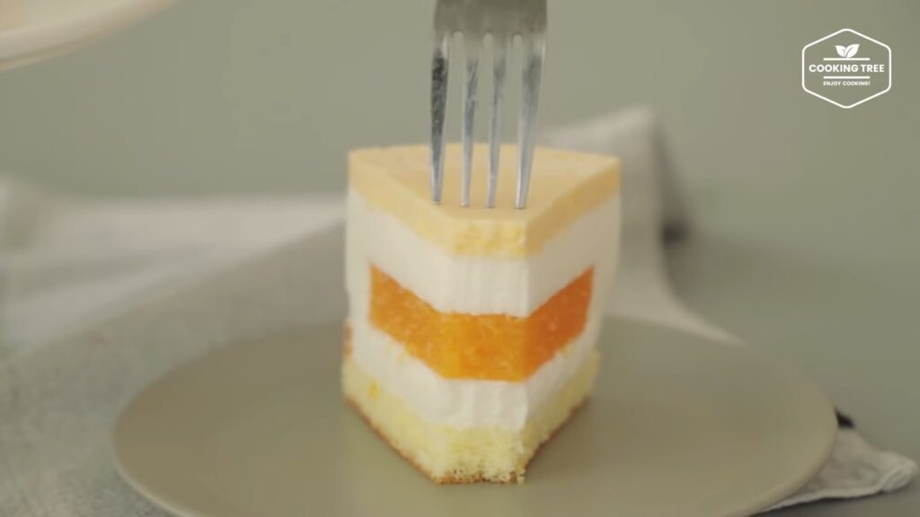 Tangerine yogurt mousse cake Recipe Cooking tree