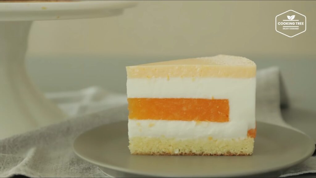 Tangerine yogurt mousse cake Recipe Cooking tree