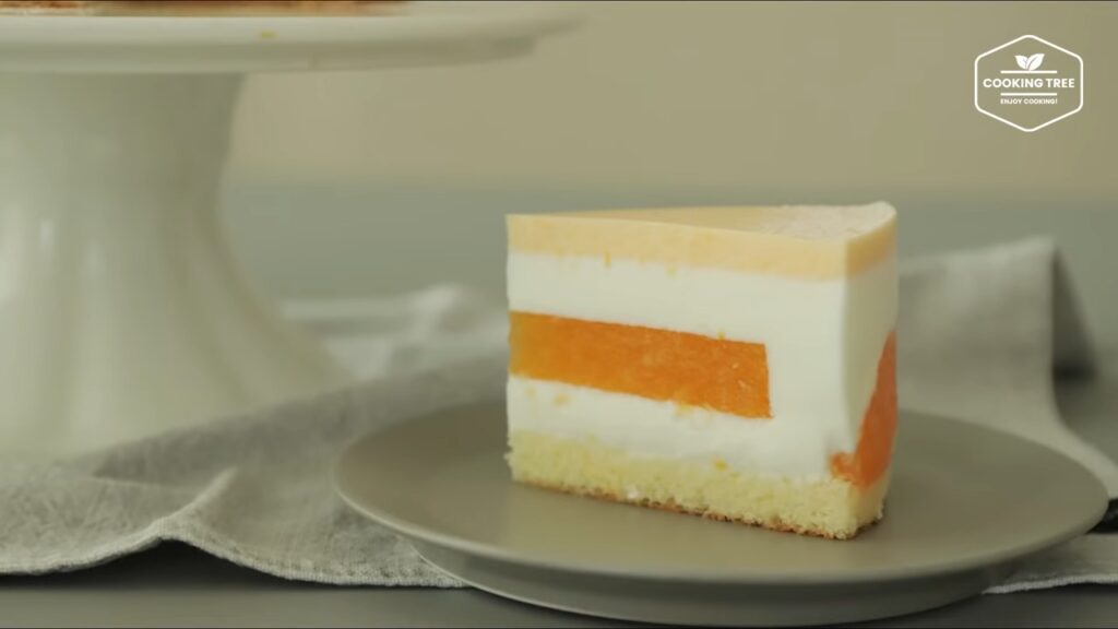 Tangerine yogurt mousse cake Recipe Cooking tree