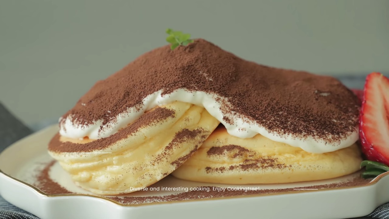 Tiramisu Souffle Pancake Recipe