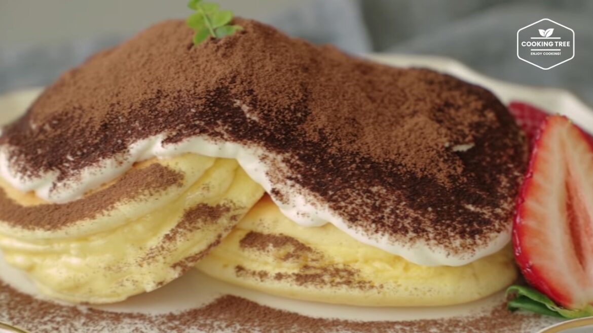 Tiramisu Souffle Pancake Recipe