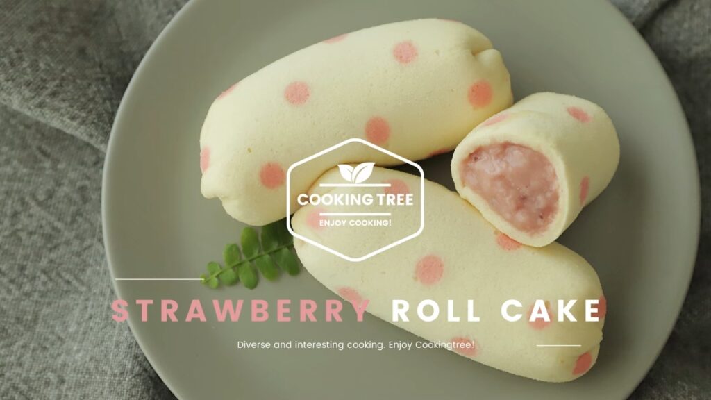 Tokyo Banana Strawberry Roll Cake Cooking tree