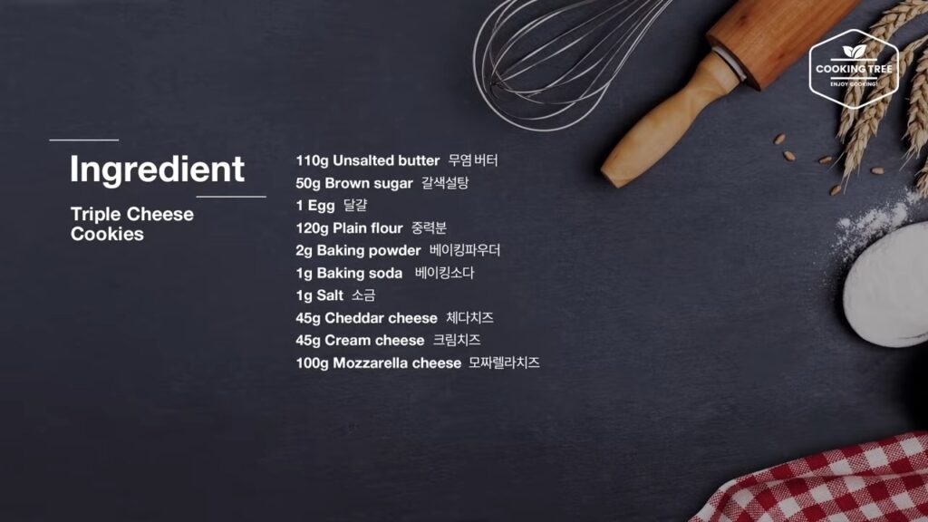 Triple Cheese Cookies Recipe