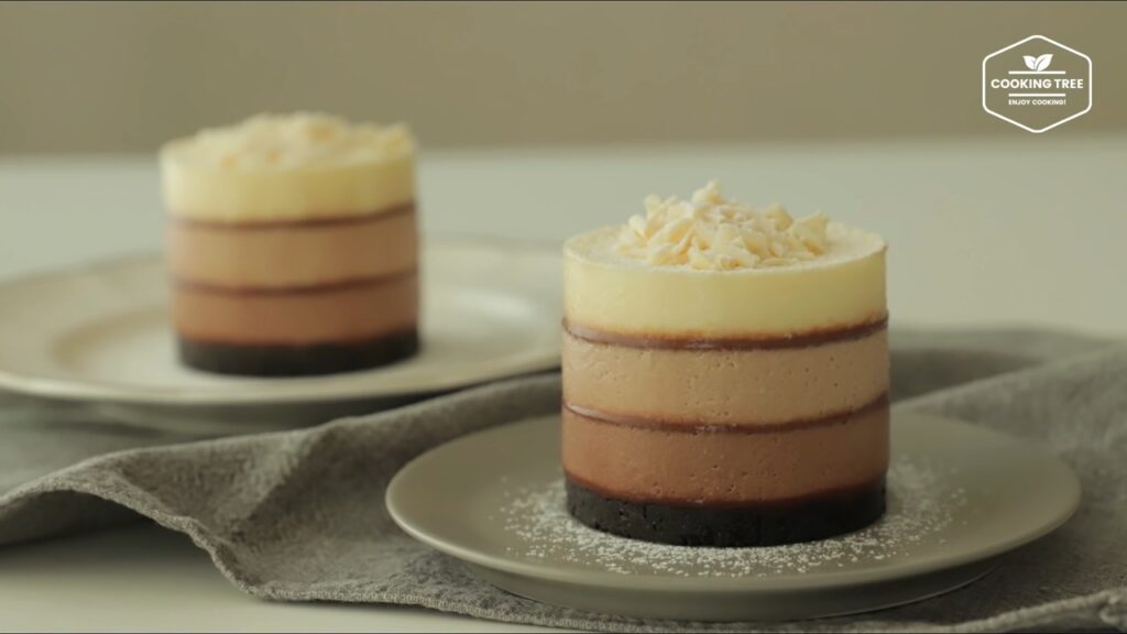 Triple Chocolate Mousse Cake Recipe Cooking tree
