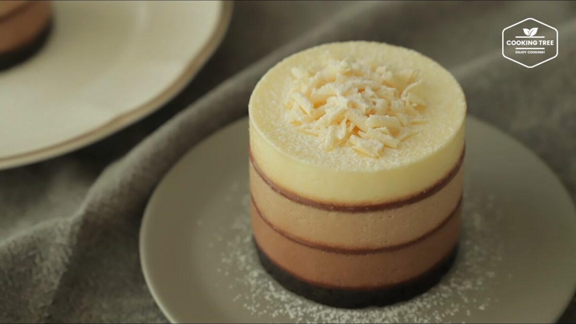 Triple Chocolate Mousse Cake Recipe Cooking tree Triple Chocolate Mousse Cake Recipe Cooking tree