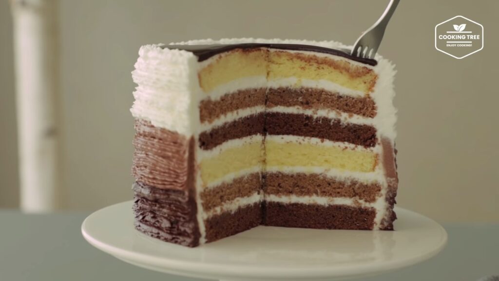 Triple chocolate layer cake Recipe Cooking tree
