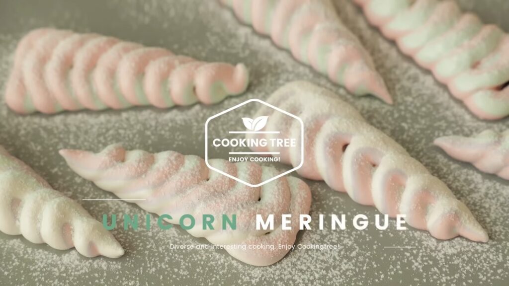 Unicorn Meringue Cookies Recipe