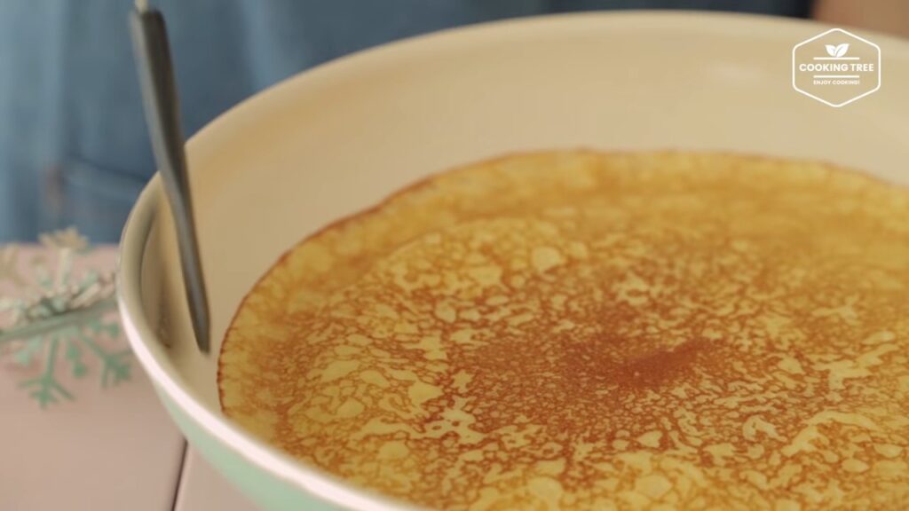 White Chocolate Crepe Cake Recipe
