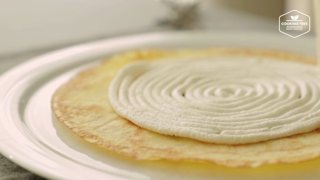 White Chocolate Crepe Cake Recipe