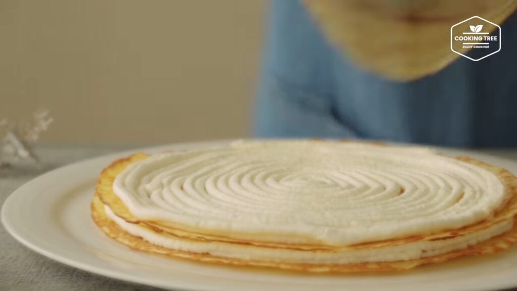 White Chocolate Crepe Cake Recipe